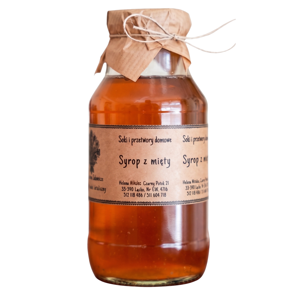 Syrop z mięty 330ml 1