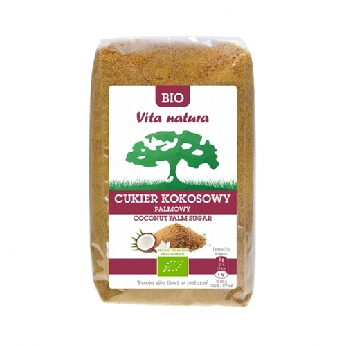 Cukier kokosowy palmowy BIO 500g 1