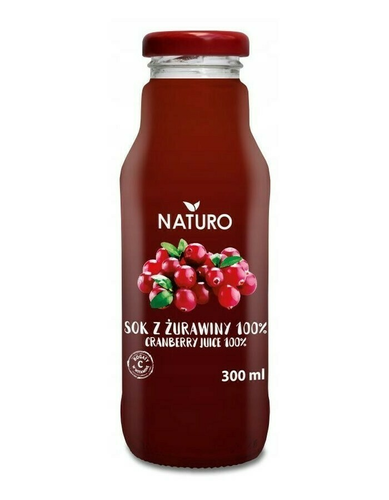 Sok z żurawiny  300ml, NATURO 1