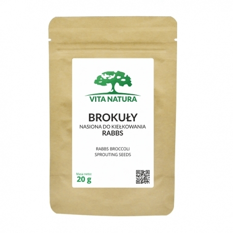 Brokuł RABBS nasiona do kiełkowania 20g 1
