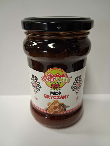 Miód gryczany nektarowy 400 g 1