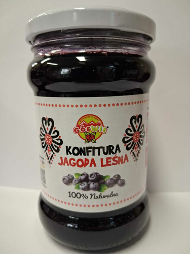 Konfitura z jagody leśnej 310g 1