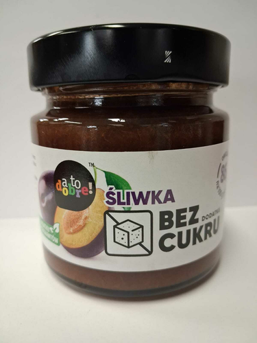 KONFITURA ŚLIWKA BEZ CUKRU 195G 1