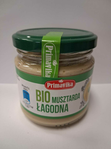 Musztarda łagodna BIO 170g 1
